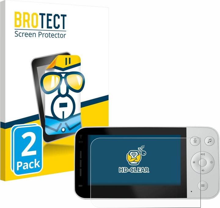 BROTECT Schutzfolie für Philips Avent Connected SCD923 Displayschutz Displayschutzfolie Folie Klar