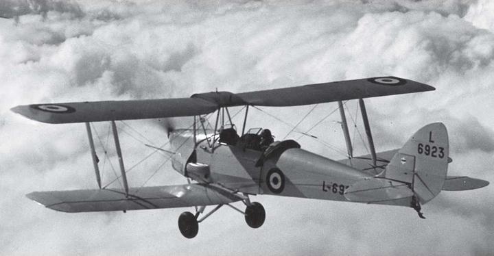 Actual product image Airfix de Havilland Tiger Moth