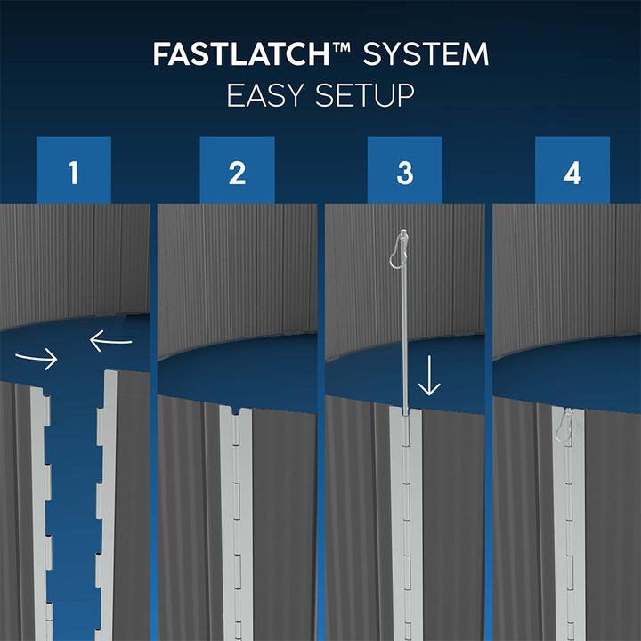 Immagine prodotto Bestway Set piscina fuori terra rotonda Hydrium - 5,49 m x 1,32 m (Ø 549 x 132 cm)
