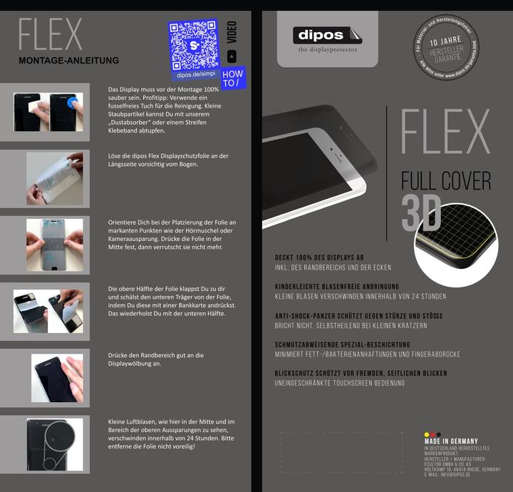 Actual product image Dipos Privacy Screen Protector Full Cover (1 Piece, Nokia XR21)