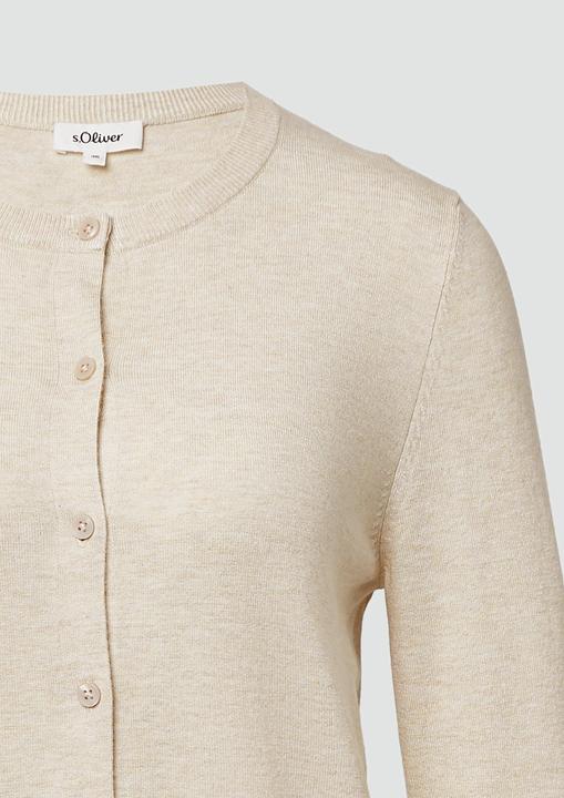Produktbild s.Oliver Strickjacke Feinstrickcardigan aus Viskosemix (48)