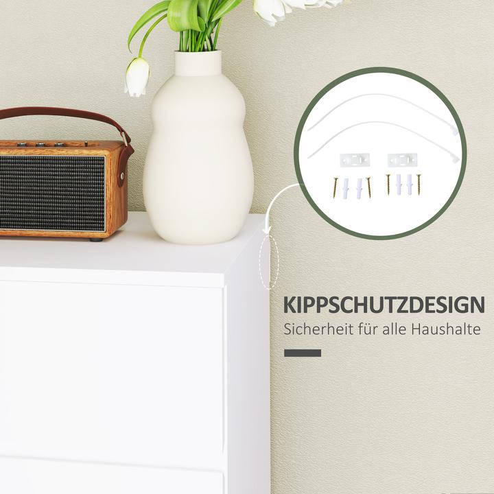 Produktbild Homcom Kommode (33 x 55 x 80 cm)