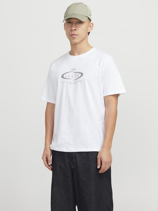 Actual product image Jack & Jones Gedruckt Rundhalsausschnitt T-shirt T-shirt (XL)