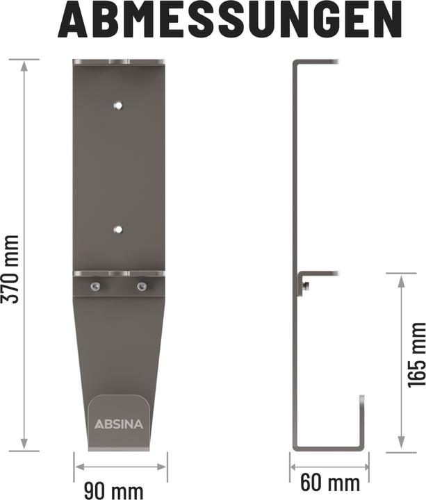 Immagine prodotto Absina Wandhalterung EV-Ladegerät