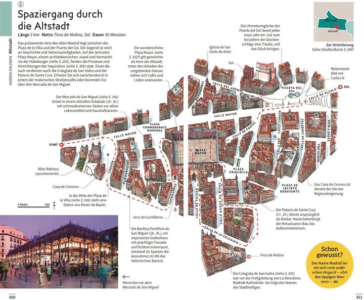 Image du produit Vis-à-Vis Reiseführer Spanien (Allemand, DK Verlag Voyage, 2023)