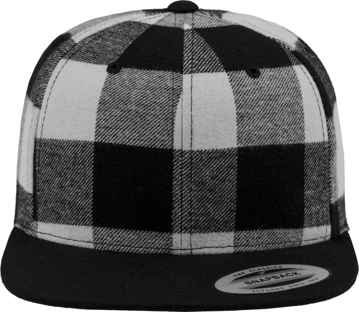 Produktbild Flexfit Checked Flanell Snapback (One Size)