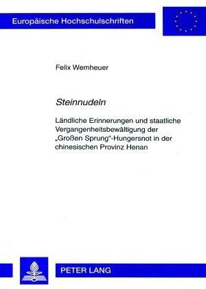 Produktbild Steinnudeln (Deutsch, Felix Wemheuer, 2007)