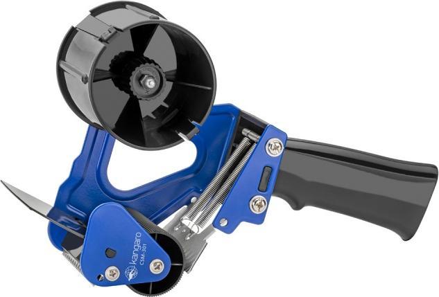 Kangaro Packaging tape dispenser, 75mm, blue