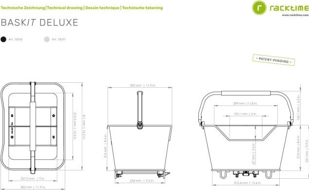 Actual product image Racktime Bask-it (23 l)