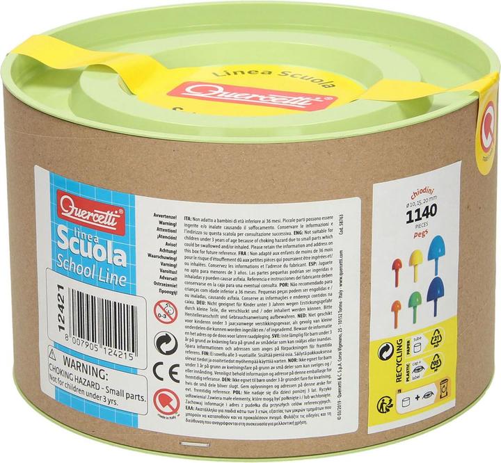 Image du produit Quercetti Insteek Mozaïek Pins Navulbox Mélangé