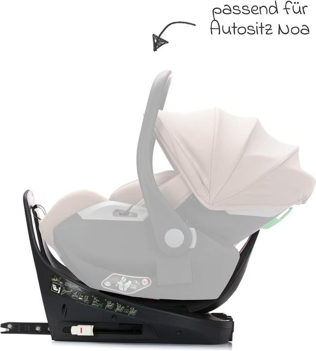 Produktbild Fillikid Basisstationen Isofix-Basis passend für Autositz Noa -