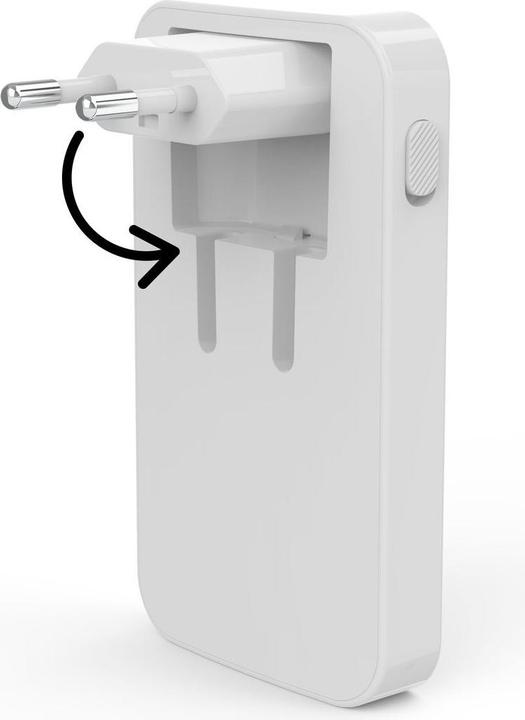 Actual product image Hama Quick charger, 2x USB-C, 1x USB-A, flat mini charger, PD, 65 W, WS (65 W)
