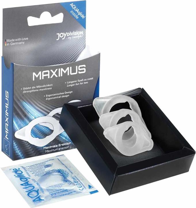 Image du produit Joydivision Maximus Ring Pack XS + S + M Taille