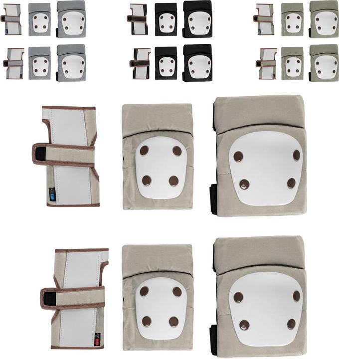 Produktbild Kikkaboo Kinder Schutzausrüstung (XS, Handgelenkschoner, Knieschoner, Ellbogenschoner, 6 Stück)