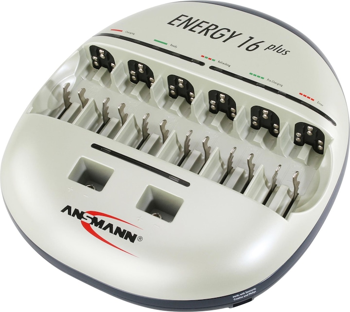 Actual product image Ansmann Energy 16 Plus (1 pcs., C, D, AA, AAA, Chargers without battery)