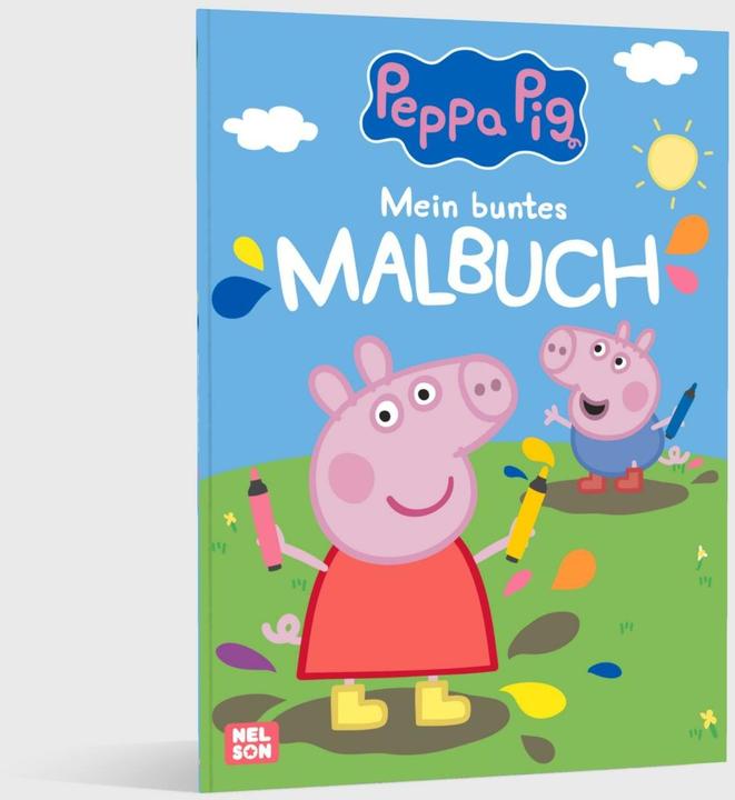 Produktbild Peppa Wutz Ausmalbilder: Mein buntes Malbuch
