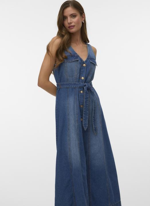 Image du produit Vero Moda VMMACEY Langes Kleid Jeanskleid (M)