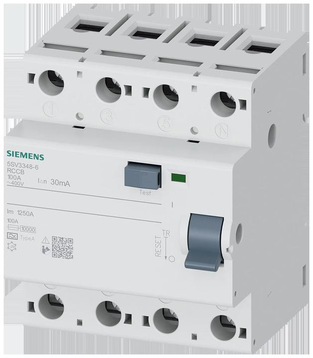 Actual product image Siemens SIEM RCD circuit breaker