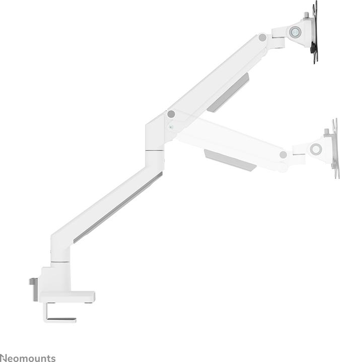 Produktbild Neomounts Tischhalterung duo 100x100 9kg/17-32"/wei?/voll beweglich (Tisch, 32", 9 kg)