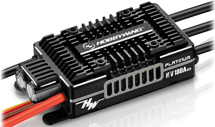 Hobbywing Régulateur Platinum Pro 180A HV V5 6-14s, 10 A BEC