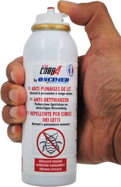 Immagine prodotto Oscimed Sa SUPER COBRA Spray anti cimici dei letti 125ml (Cimici dei letti)
