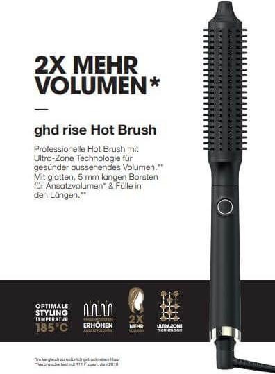 Actual product image ghd Rise Hot Brush