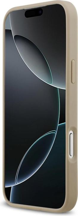 Produktbild Lacoste Petit Pique Lacquer Logo MagSafe case for iPhone 17 Pro Max taupe (Apple iPhone 17 Pro Max)