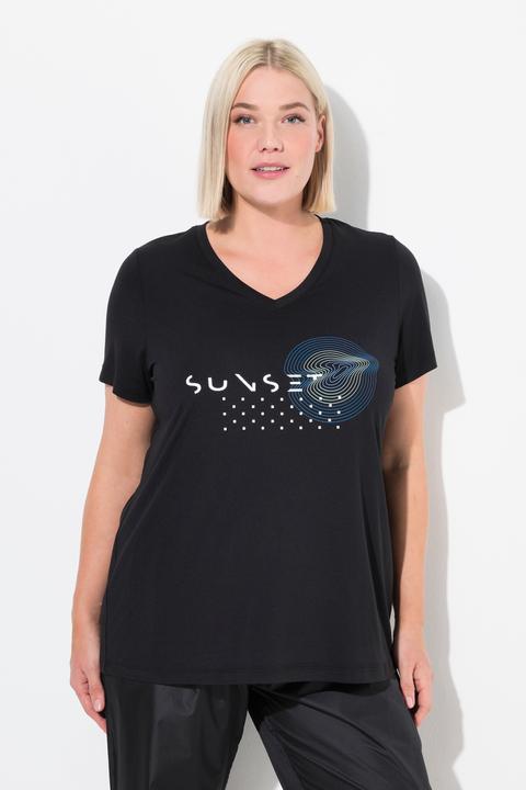 Produktbild Ulla Popken Funktionsshirt, schnelltrocknend, V-Ausschnitt, Halbarm (42, 44)