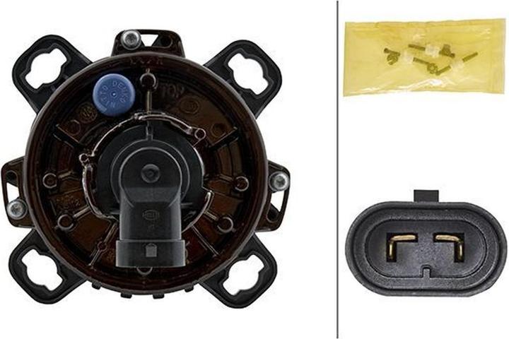 Actual product image Hella Halogen headlights DE for FENDT AGCO
