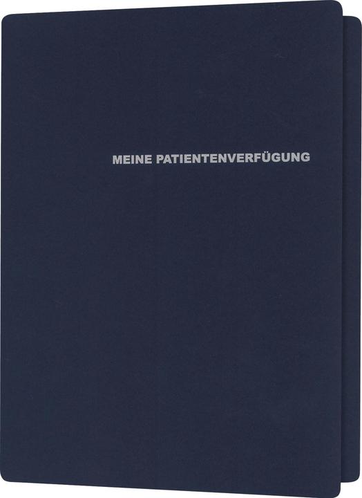 Immagine prodotto Rnk Cartella "Il mio testamento biologico", per 1 persona, DIN A4, blu scuro