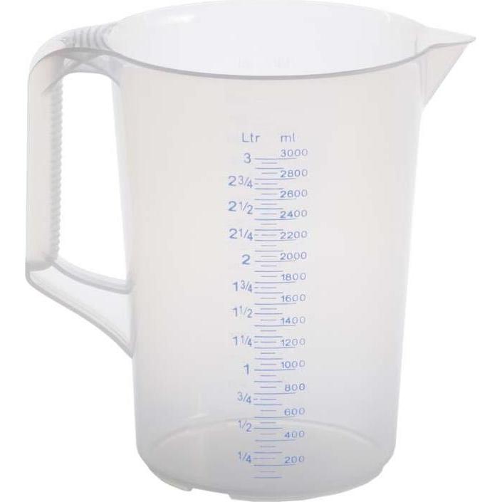Alutec Messbecher 3000 ml 938000 Kuns, Messbecher, Transparent