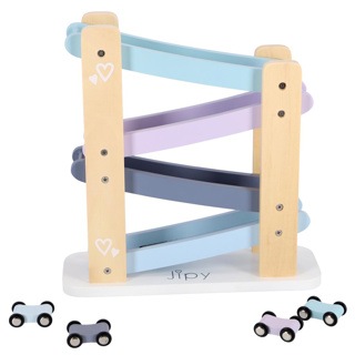 Produktbild Jipy Autobahn Holz Uni Farbe