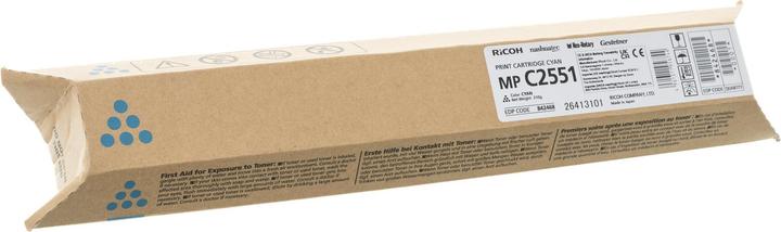 Actual product image RICOH Toner HY cyan 842468 MP C2551 9500 pages (C)