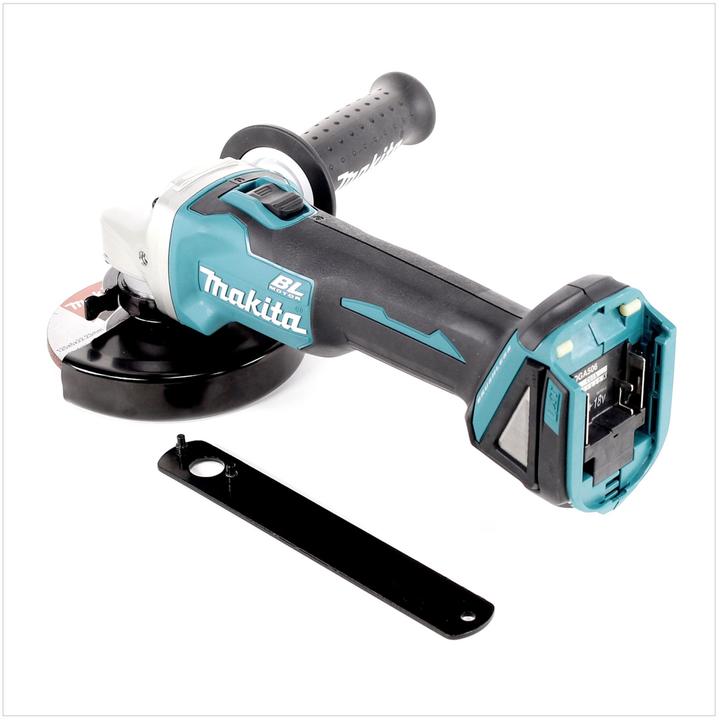 Actual product image Makita DGA 506 Z Battery angle grinder 18 V 125 mm Brushless Solo - without battery, without charger (125 mm)