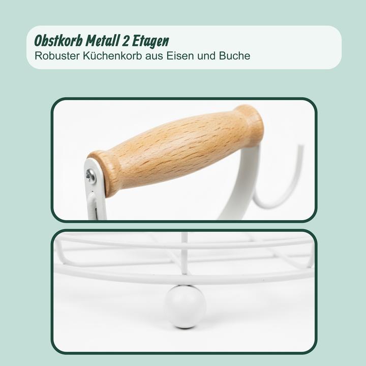 Produktbild Relaxdays Obstkorb-Etagere