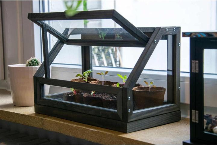 Produktbild Dobar Mini-Gewächshaus mit Töpfen