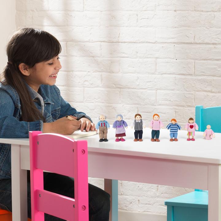 Produktbild KidKraft Puppenfamilie 7-köpfig