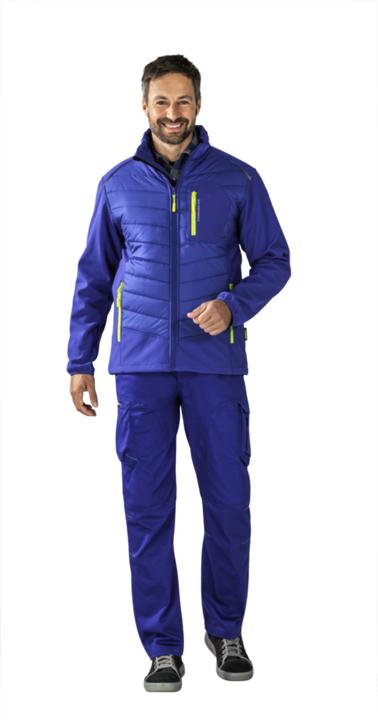 Actual product image Planam Stretchline work jacket winter jacket cornflower blue size XXL (XXL)