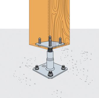 Immagine prodotto Simpson Sst Piede di supporto SST APB100/150Z (Piede d'appoggio, 1 pz.)