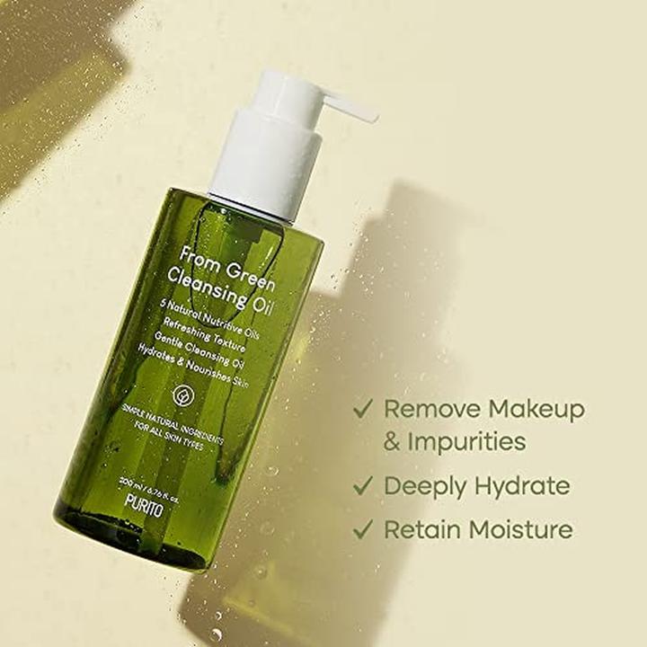 Immagine prodotto Purito SEOUL - Olio detergente verde - Ricarica (Olio detergente, 200 ml)