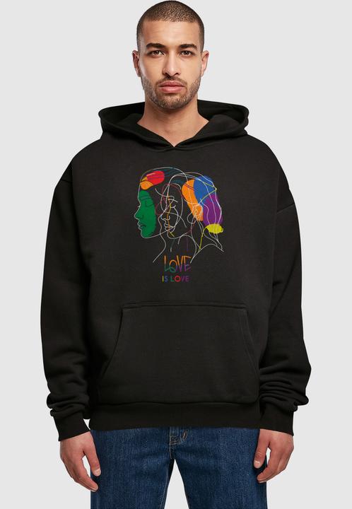 Produktbild Merchcode Love Is Love Oversized Hoody - 169803 (S)