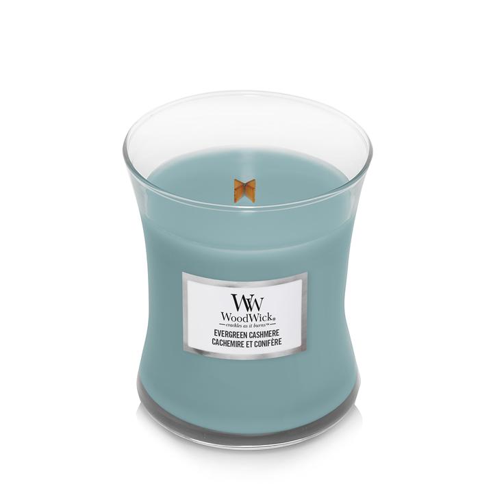 Produktbild WoodWick Duftkerze Evergreen Cashmere Medium Jar (275 g)