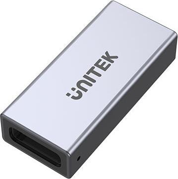 Produktbild Unitek Adapter USB A1036GY USB-C - USB-C Srebrny (A1036GY) (USB Typ-C, 2.88 cm)