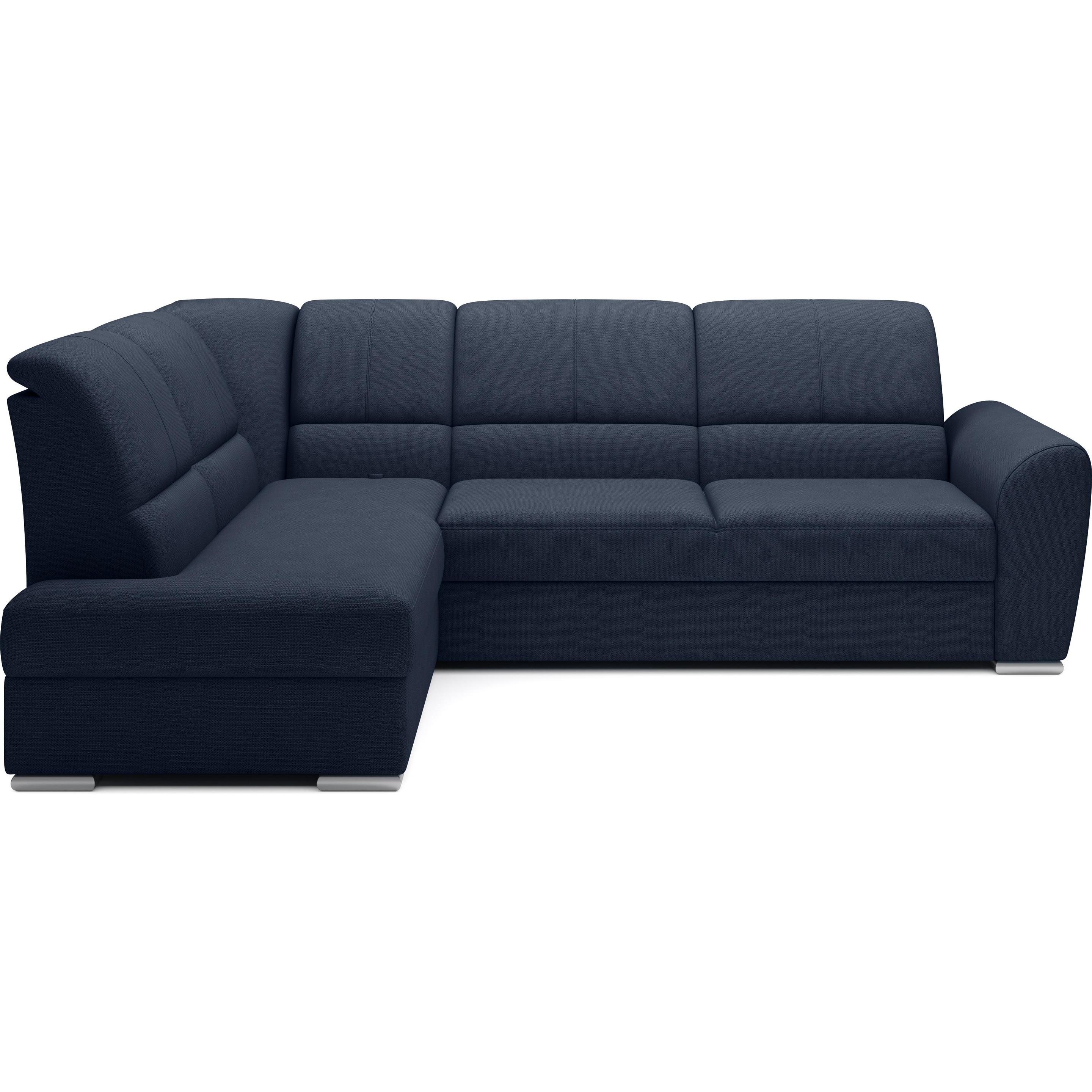 ELTAP, Sofa, Siber (Ecksofa, 3-Sitzer, Bettsofa)