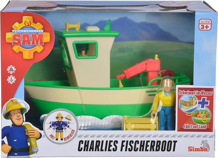 Produktbild Simba Sam Charlies Fischerboot mit Figur
