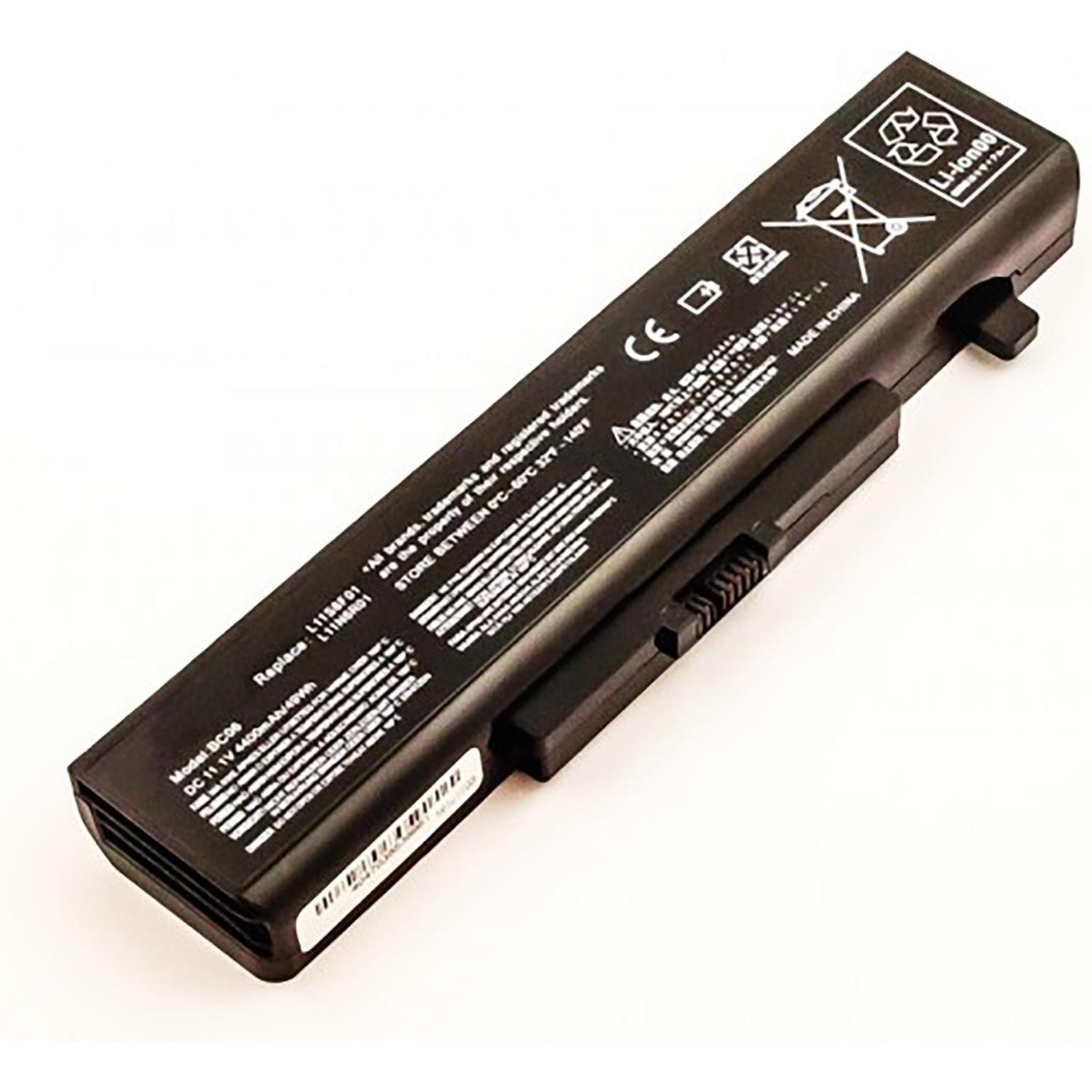 AGI Akku kompatibel mit Lenovo B590 (1 Zellen, 4400 mAh), Notebook Akku, Schwarz