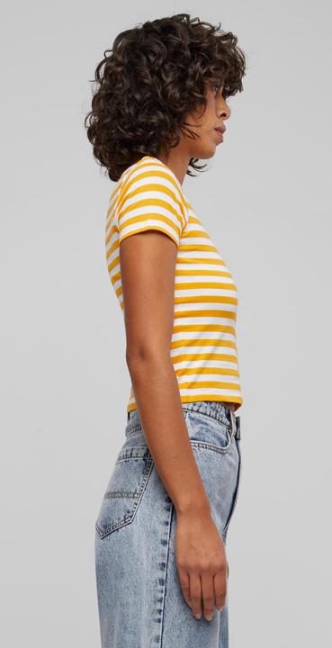 Produktbild Urban Classics Ladies Short Striped Tee - 142651 (3XL)