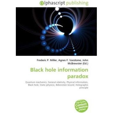 Black hole information paradox, Fachbücher
