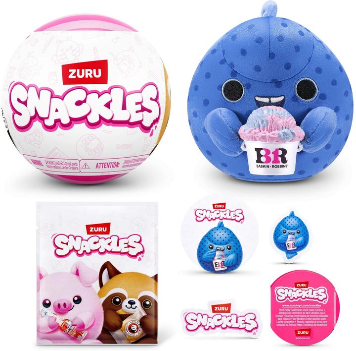 Produktbild Zuru Snackles - Serie 2 (20 cm, sortierter Artikel, eine Figur) (11.50 cm)