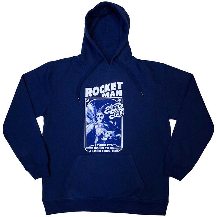 Elton John Rocketman - Feather Suit Mono (Hoodie)
